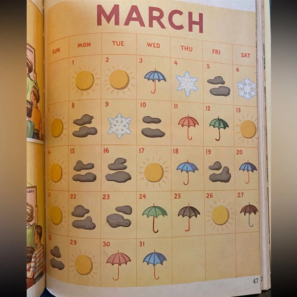 VINTAGE 1943 Look and Learn by Scott Foresman & Co Children’s Book - Picture 12 of 13